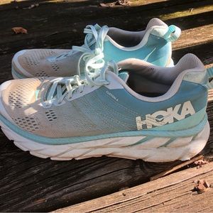 Hoka One One Clifton 6 Running Shoes US Women’s Size 9.5 Blue